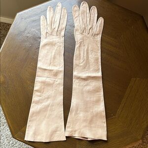Vintage Elegant Women's Leather Gloves
